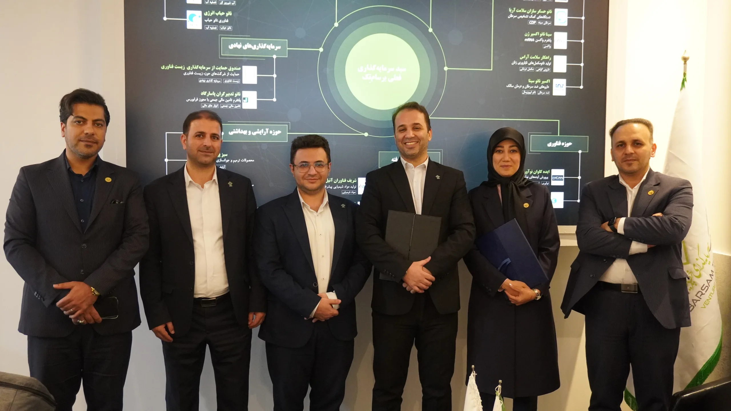 امضای تفاهم‌نامه همکاری با صندوق برسام آفرین تک در ایرانانو ۱۴۰۴